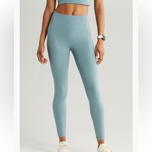 Zella studio luxe high waist pocket 7/8 leggings in gray thunder - small